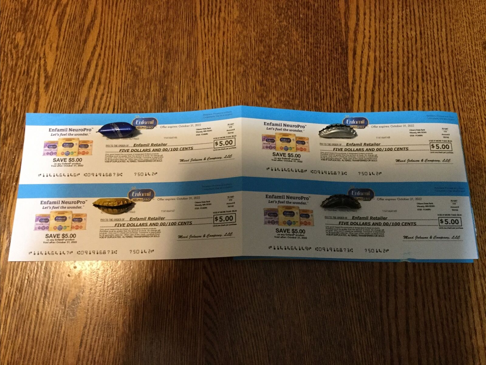Any Enfamil 4x$5 Coupons For A Total Of $20 Exp. 10/31/2022
